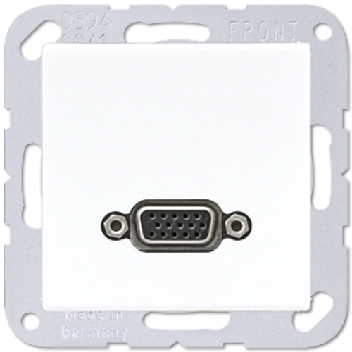 Розетка VGA Jung MAA1102WW