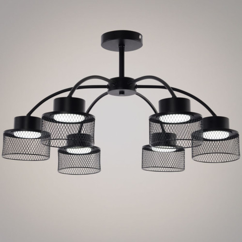 Люстра на штанге Reluce 68010-0.3-06 BK Люстра на штанге Reluce 68010-0.3-06 BK