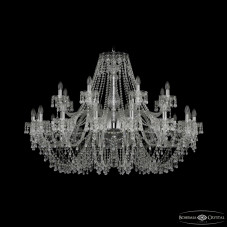 Подвесная люстра Bohemia Ivele Crystal 1410/16+8/460 Ni V0300