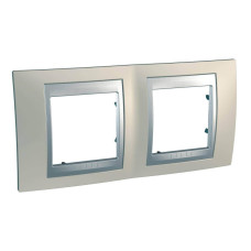 Рамка 2-постовая Schneider Electric Unica Top MGU66.004.095