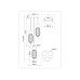 Подвесной светильник Ambrella Light High Light Ceramo Modern LH53102