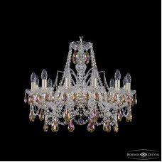 Подвесная люстра Bohemia Ivele Crystal 1411/12/240 G K777