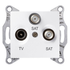 Розетка TV/SAT/SAT Schneider Electric Sedna SDN3502121
