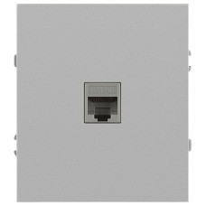 Розетка Эра Arktik 16-3107-03 информационная RJ45 алюминий Б0070476