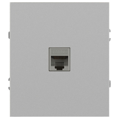 Розетка Эра Arktik 16-3107-03 информационная RJ45 алюминий Б0070476