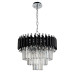 Подвесная люстра Natali Kovaltseva DARIAN 76017/5C CHROME BLACK