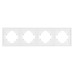 Рамка пластиковая на 4 поста Arlight FRM-TENDO-PL-4-WH 053847