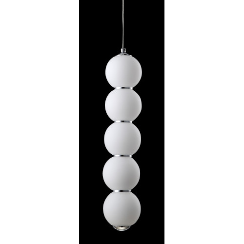 Подвесной светильник Crystal Lux Desi DESI SP5 CHROME/WHITE