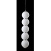 Подвесной светильник Crystal Lux Desi DESI SP5 CHROME/WHITE