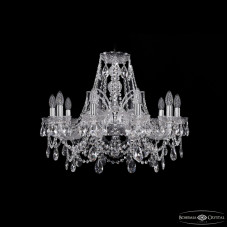 Подвесная люстра Bohemia Ivele Crystal 1411/10/240 Ni