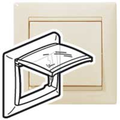 Рамка влагозащищенная c крышкой Legrand Valena Classic 695642