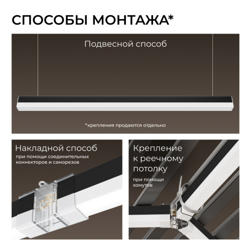 Линейный накладной светильник Apeyron 30-54