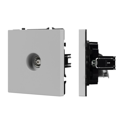 Механизм телевизионной розетки Arlight SCT-NOBE-MTV1-SFPL-IS (Никель) 061896