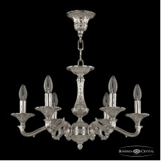 Подвесная люстра Bohemia Ivele Crystal Verona 72102/6/175 Ni