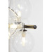 Подвесная люстра Lumina Deco LDP 7033-7 BK+CL