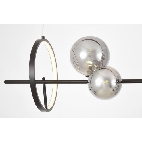 Подвесной светильник Lumina Deco LDP 7033-10 BK+GY