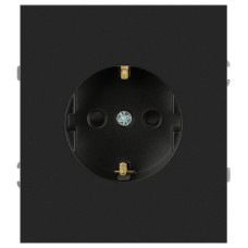 Розетка Эра Arktik 16-2101-05 с заземлением 2P+E Schuko 16А-250В антрацит Б0070418