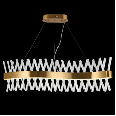 Подвесная люстра Natali Kovaltseva Halos LED LAMPS 81357 GOLD SATIN