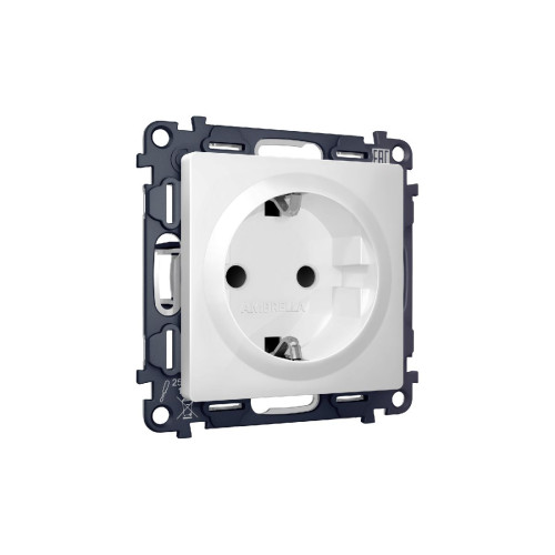 Комплект механизма розетки с/з со шторками Ambrella Volt Alfa MA127010