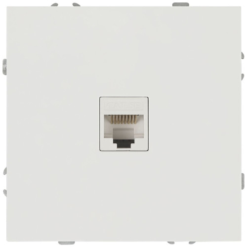 Розетка ЭРА Galaxy 15-3107-01 информационная RJ45 IP20 белый Б0070735