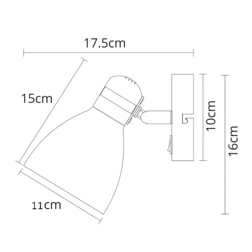 Спот Arte Lamp Fafnir A5047AP-1BK