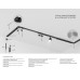 Шинопровод низковольтный для монтажа в натяжной потолок Ambrella Light Track System GL1950