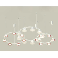 Комплект подвесного светильника Ambrella Light Techno Ring XR92082020 (A9208x3, C9241, C9236, C9231, N8126, N8140)