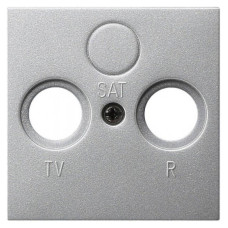 Лицевая панель Legrand Valena розетки TV-FM-SAT алюминий 770186