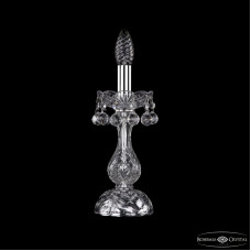 Настольная лампа Bohemia Ivele Crystal 1409L/1-27 Ni