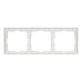 Рамка пластиковая Arlight FRM-NOBE-SFPL-3-IS 059459