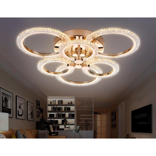 Потолочная светодиодная люстра Ambrella Light Acrylica Original FA418