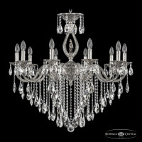 Подвесная люстра Bohemia Ivele Crystal Verona 72401/10/300 B NB FH1M