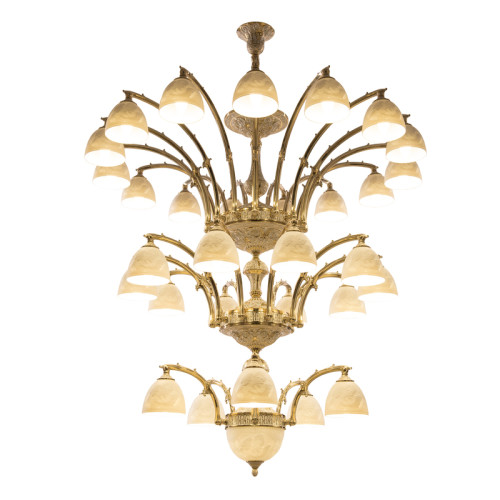 Подвесная люстра Bohemia Ivele Crystal Verona 72111P/5+10+15/420/3d GW P1 D Angel