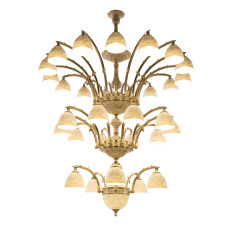 Подвесная люстра Bohemia Ivele Crystal Verona 72111P/5+10+15/420 GW P1 D Angel
