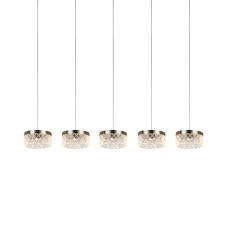 Подвесной светильник Delight Collection MD21020075 MD21020075-5B satin nickel