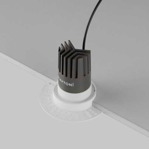 Встраиваемый светильник Maytoni Technical Dip DL124-10W-4K-TRS-W