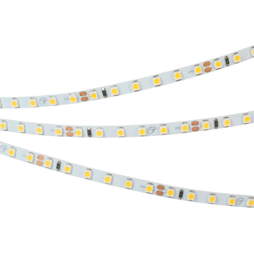 Светодиодная лента Arlight RT-A120-5mm 24V White6000 (9.6 W/m, IP20, 2835, 5m) 015651(2)