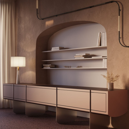Трековый светильник Maytoni Points C101CL-L1000-24W3-6K-B