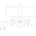 Бра Kutek Decor Lampshade DEC-K-2(P/A)