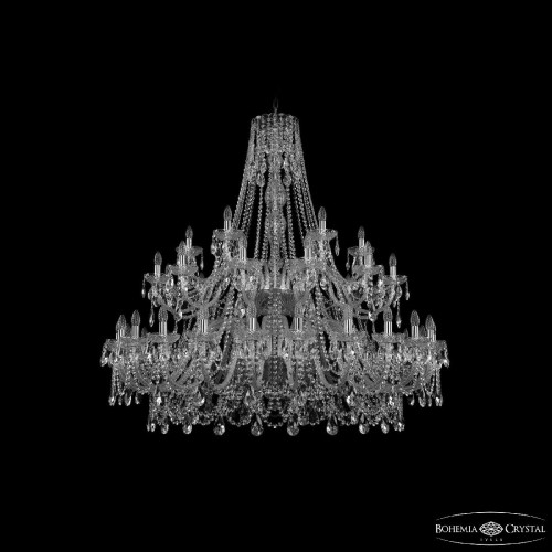 Подвесная люстра Bohemia Ivele Crystal 1411/24+12+6/530/2d Ni