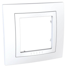 Рамка 1-постовая Schneider Electric Unica MGU2.002.18