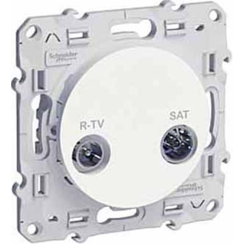 Розетка R-TV/SAT Schneider Electric Odace S52R454