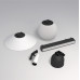 Трековый однофазный светильник Denkirs Belty spot DK5546-BW+BK