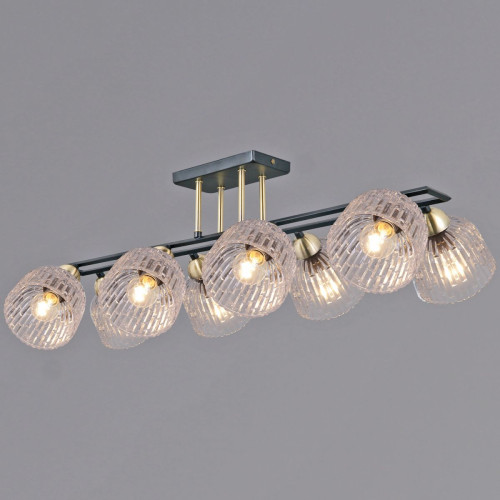 Потолочная люстра Illumico IL0794-8CSQ-25BKAB ELITE Потолочная люстра Illumico IL0794-8CSQ-25BKAB ELITE