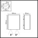 Уличный настенный светильник Odeon Light Nature Arrow 7188/5WL