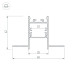 Профиль Arlight SL-Comfort22-Fantom-2000 Anod 033275