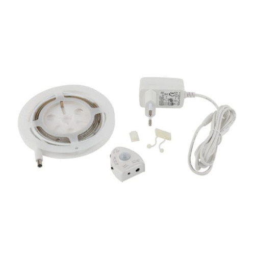 Светодиодная лента ЭРА 4,8W/m 30LED/m 2835SMD теплый белый 1,2M 2835move-4,8-30-12-2700-1,2m Б0043072