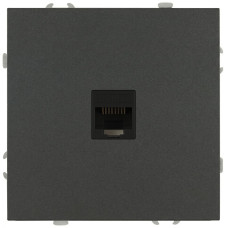 Розетка Эра Galaxy 15-3107-06 информационная RJ45 IP20 графит Б0070745