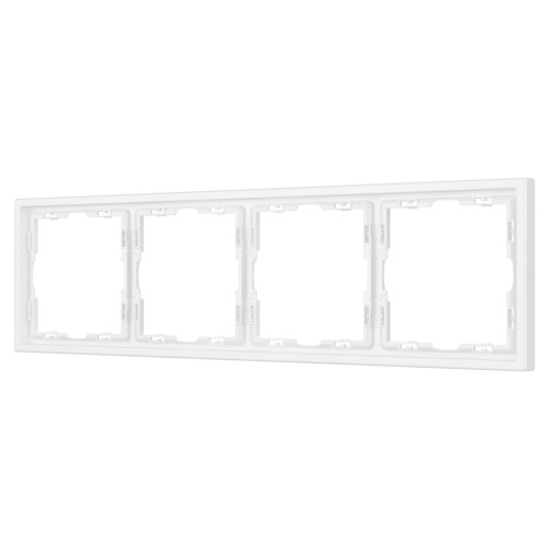 Рамка пластиковая Arlight FRM-NOBE-SFPL-4-WH 054223 Рамка пластиковая Arlight FRM-NOBE-SFPL-4-WH 054223