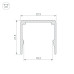 Профиль Arlight WPH-FLEX-2020-1000 ANOD (Алюминий) 062627
